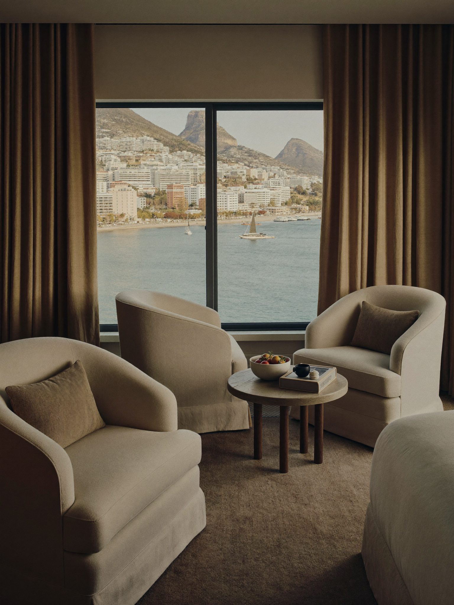 Seating area inside the Dixon Suite at Jorvellin